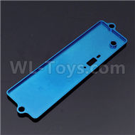 HSP 94188 spare parts-166664 166064 122064 (02111)-01 Upgrade Aluminum Battery Cover-Blue,Upgrade HSP 94188 RC Car Truck Parts,Upgrade HSP 1:10 RC Truck Spare parts Accessories,HSP 94188 Upgrade Parts